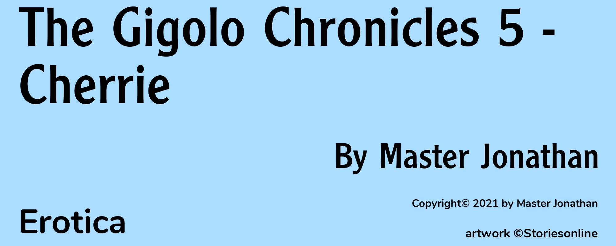 The Gigolo Chronicles 5 - Cherrie - Cover
