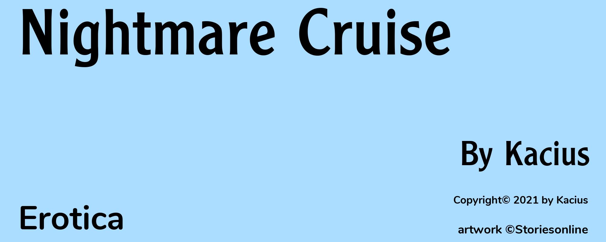 Nightmare Cruise - Cover