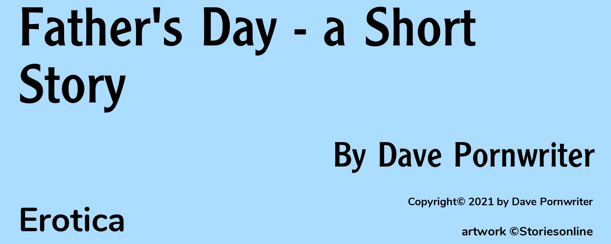 Father's Day - a Short Story - Cover