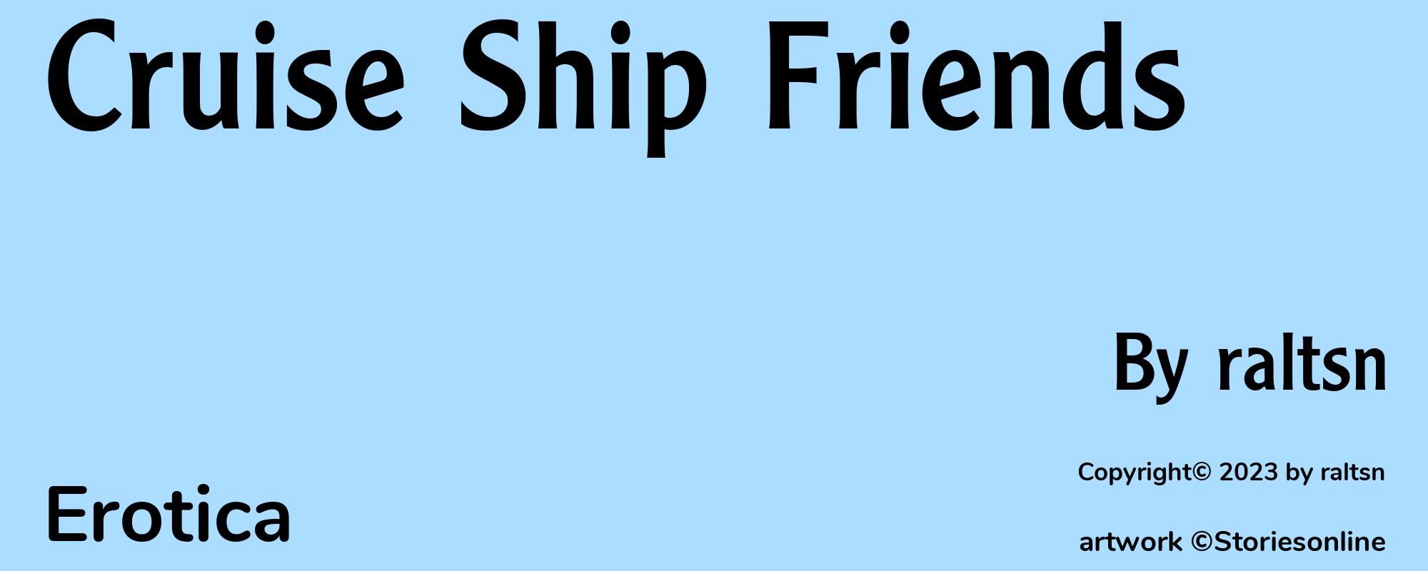 Cruise Ship Friends - Cover