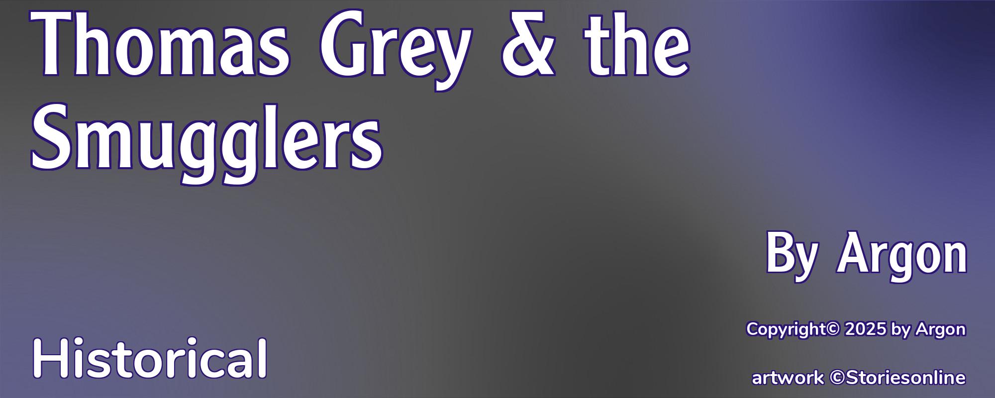 Thomas Grey & the Smugglers - Cover