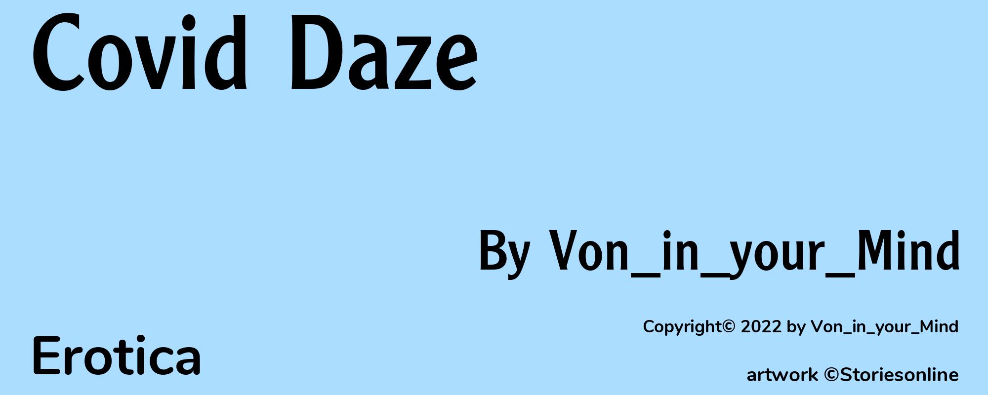 Covid Daze - Cover