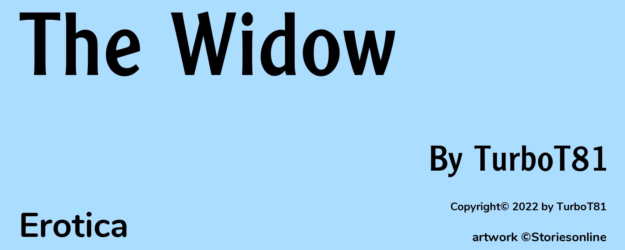 The Widow - Cover