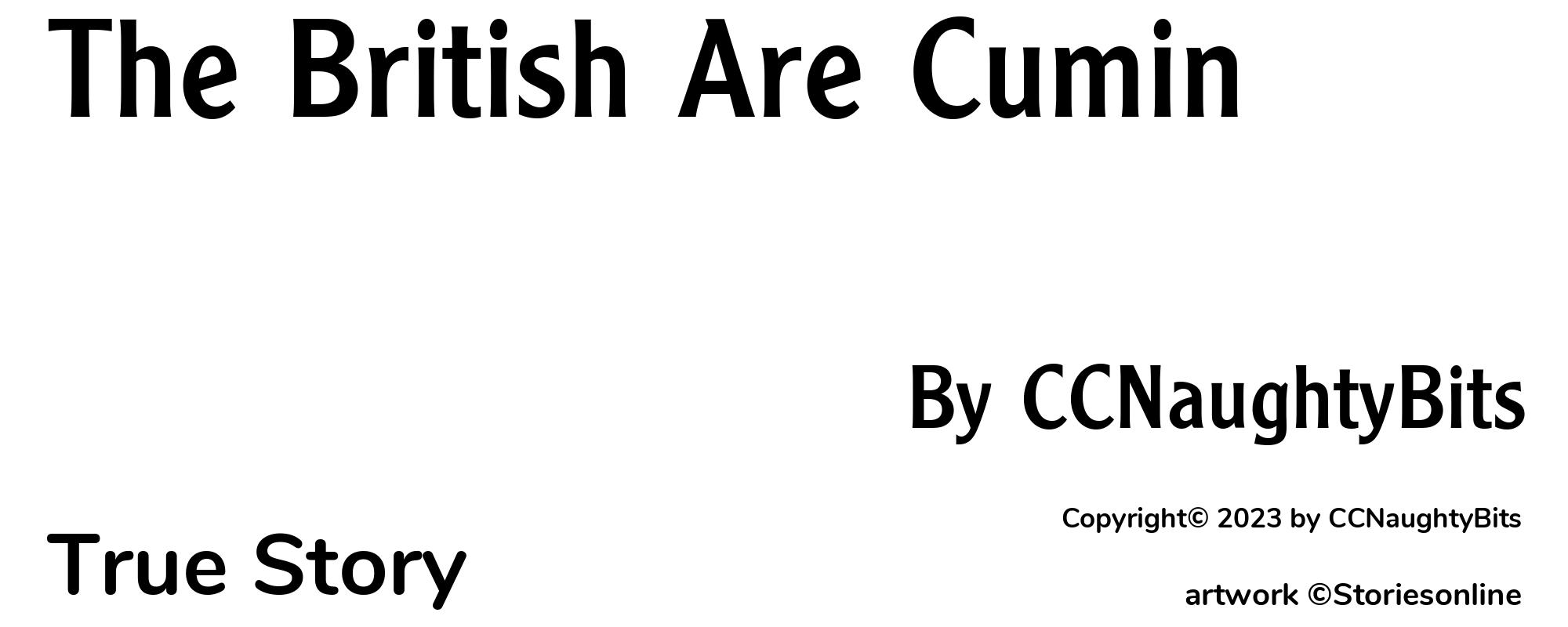 The British Are Cumin - Cover