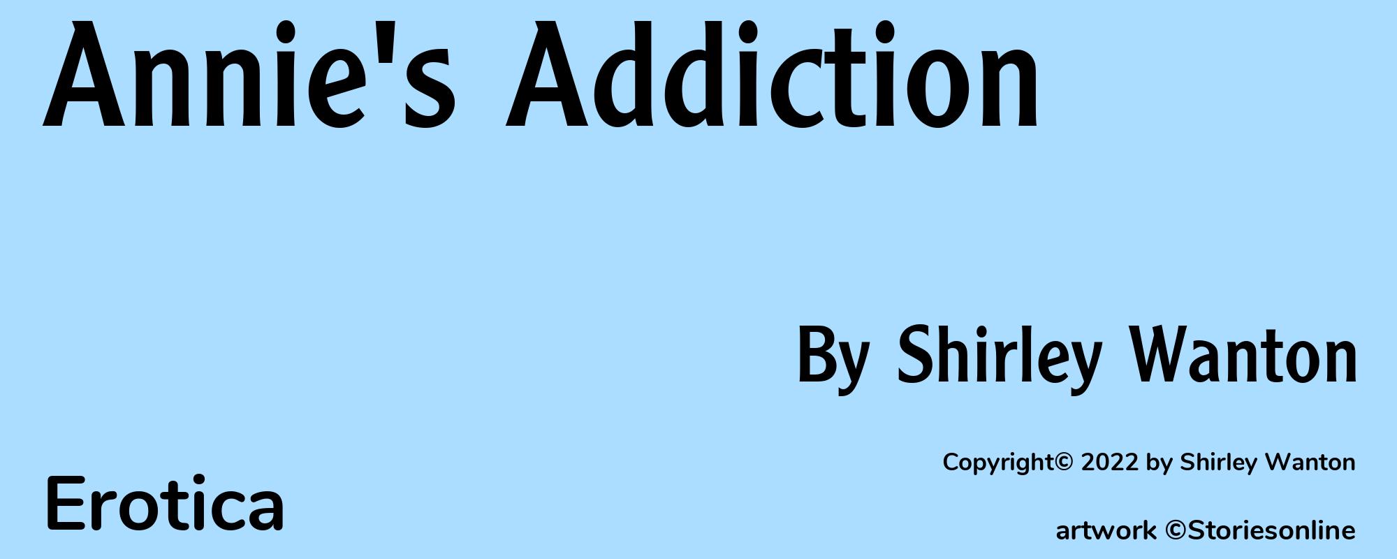Annie's Addiction - Cover