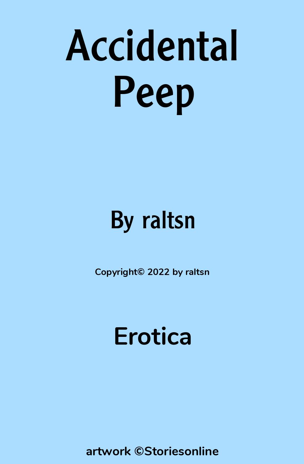 Accidental Peep - Erotica Sex Story