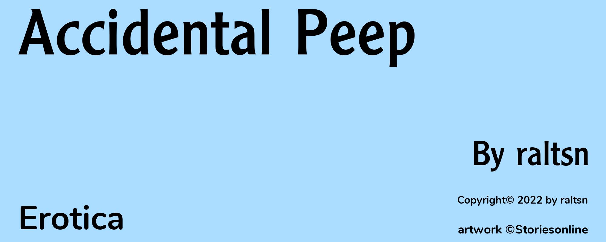 Accidental Peep - Cover