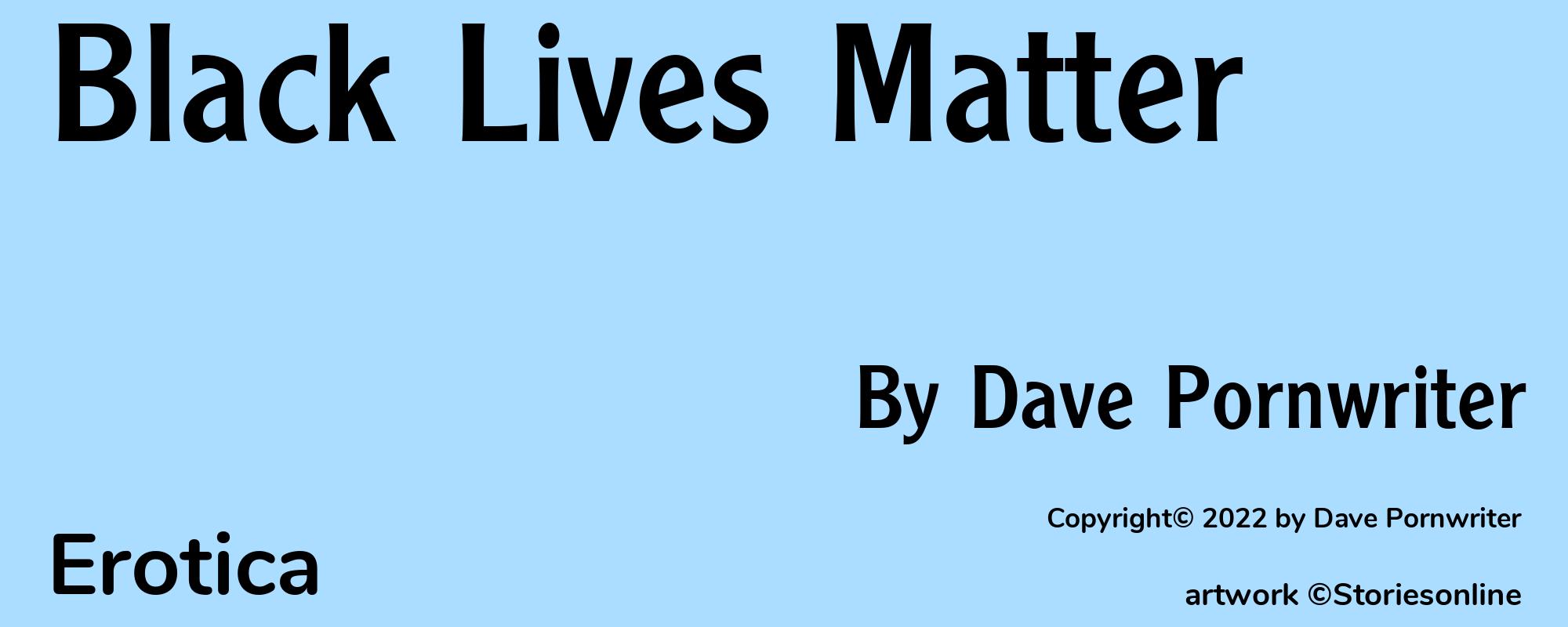 Black Lives Matter - Cover