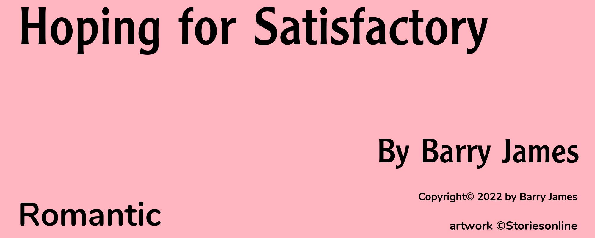 Hoping for Satisfactory - Cover