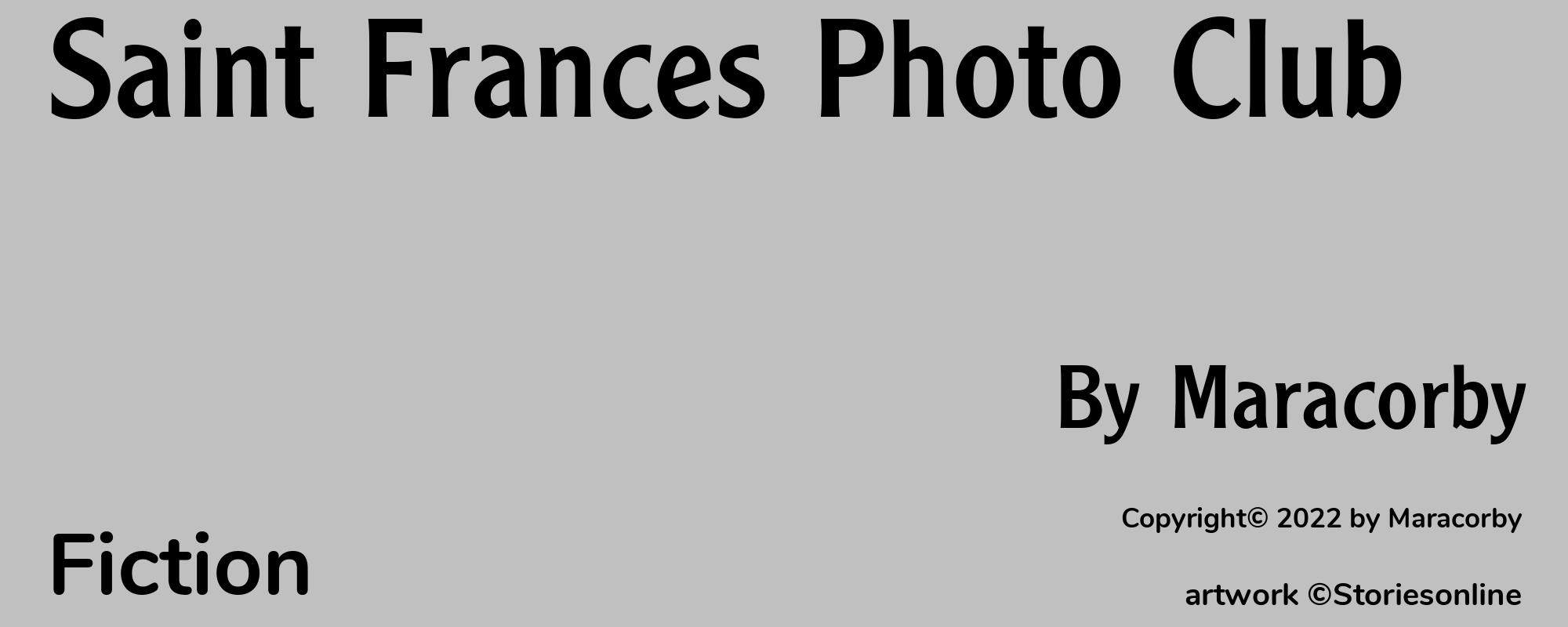 Saint Frances Photo Club - Cover