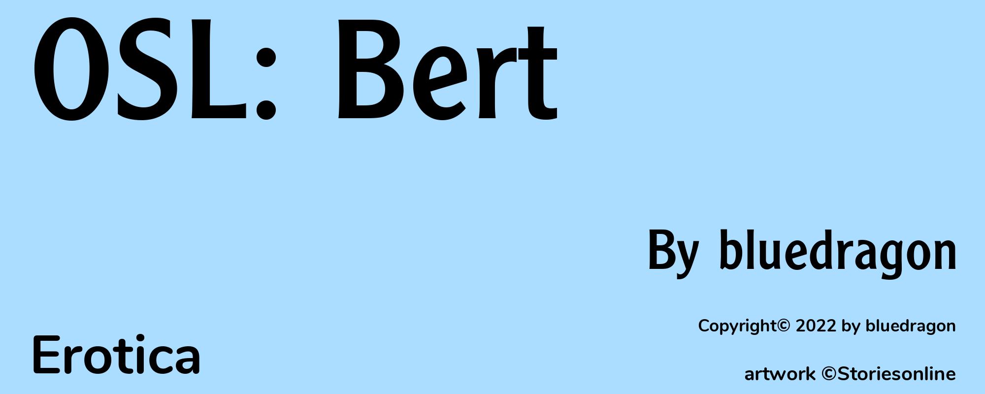OSL: Bert - Cover