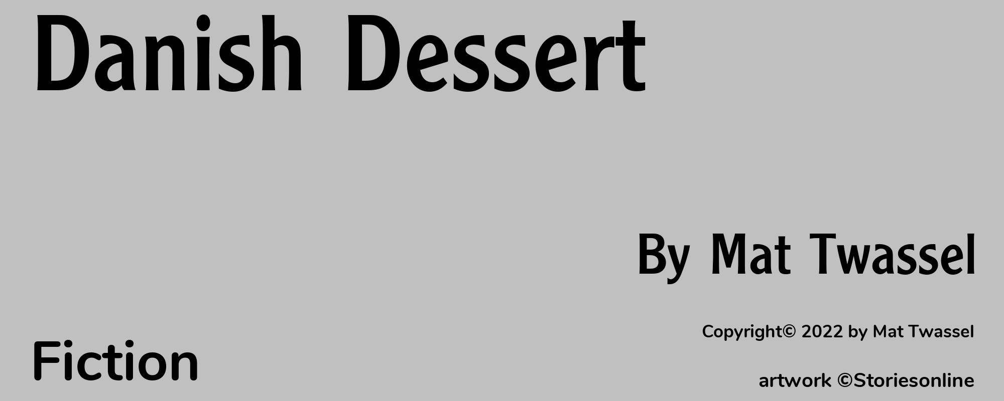 Danish Dessert - Cover