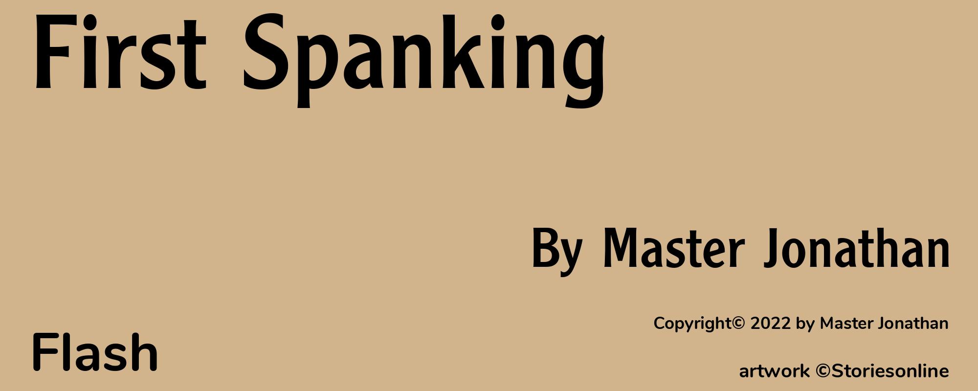 First Spanking - Cover