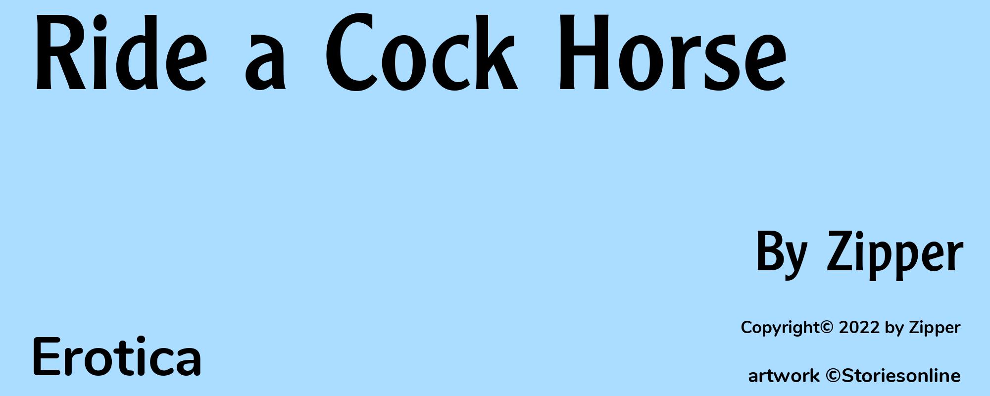 Ride a Cock Horse - Cover