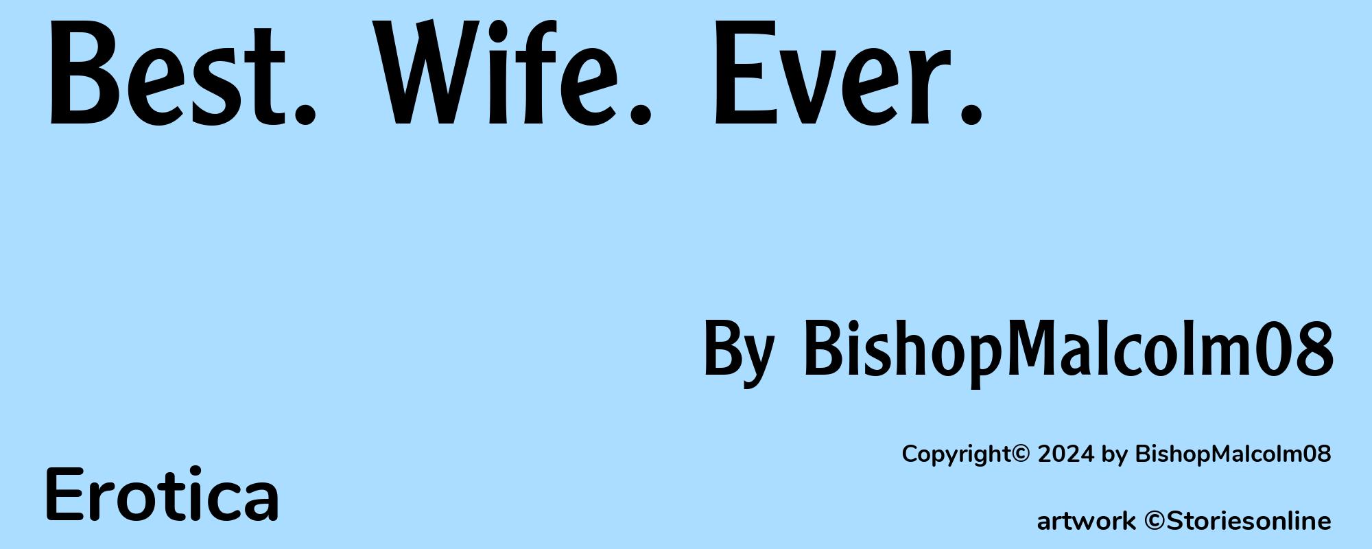 Best. Wife. Ever. - Cover