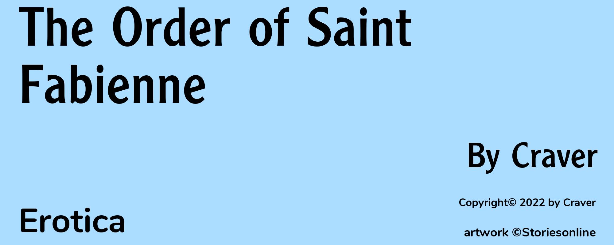 The Order of Saint Fabienne - Cover