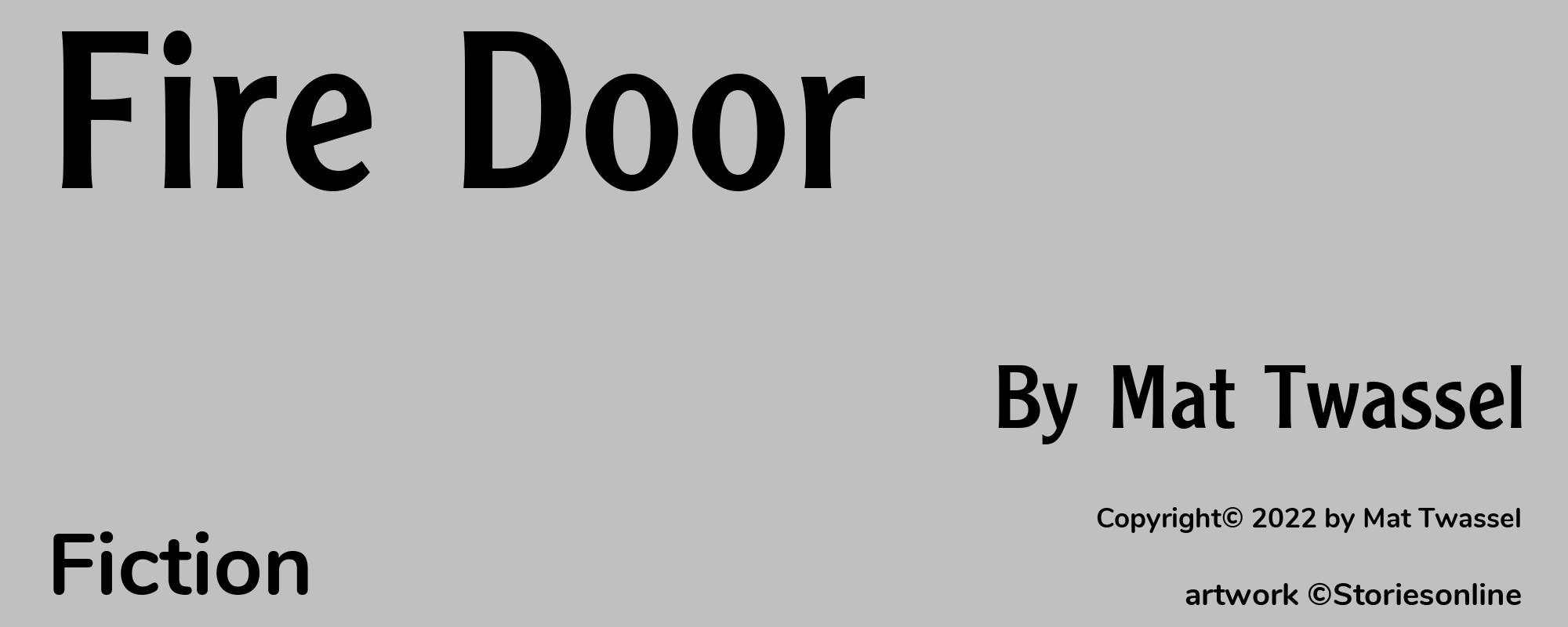 Fire Door - Cover