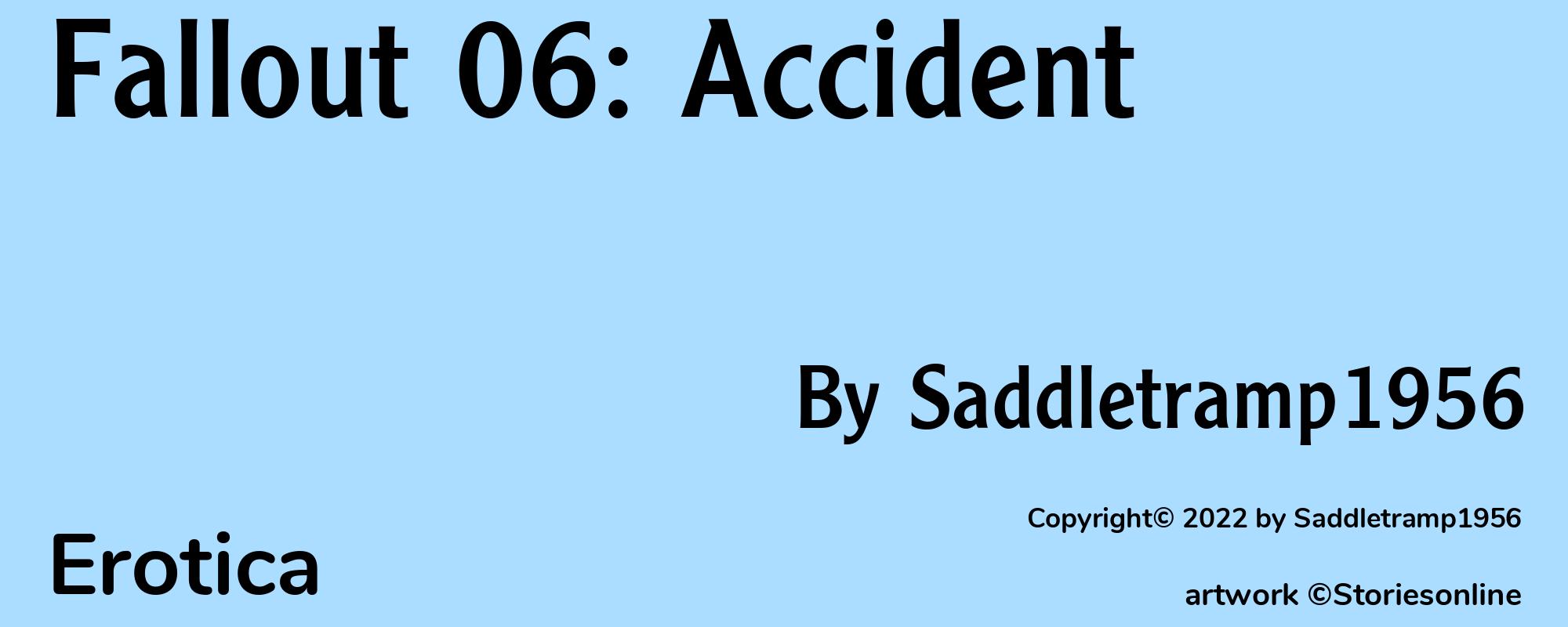 Fallout 06: Accident - Cover