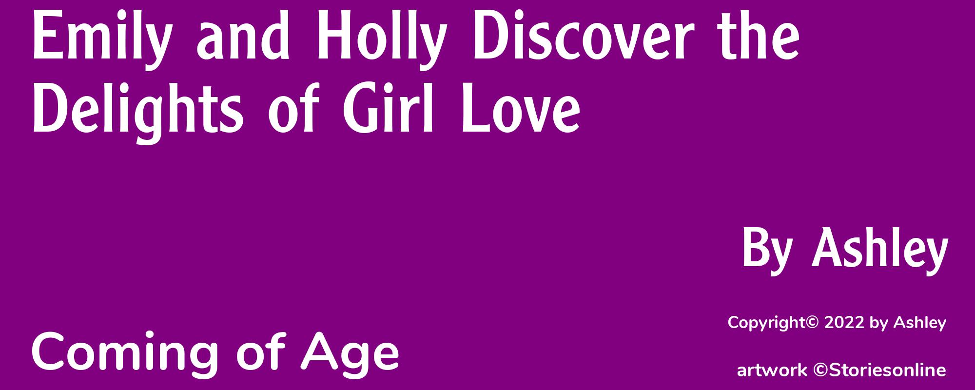 Emily and Holly Discover the Delights of Girl Love - Cover