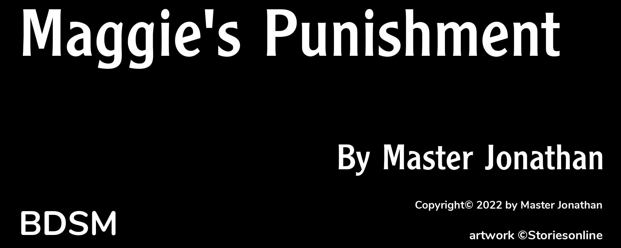 Maggie's Punishment - Cover