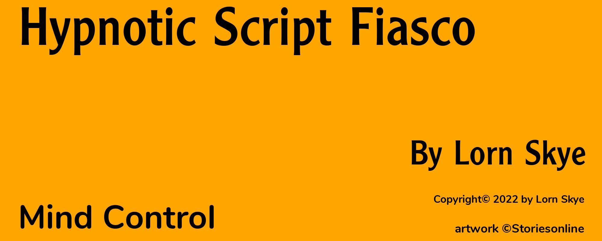 Hypnotic Script Fiasco - Cover