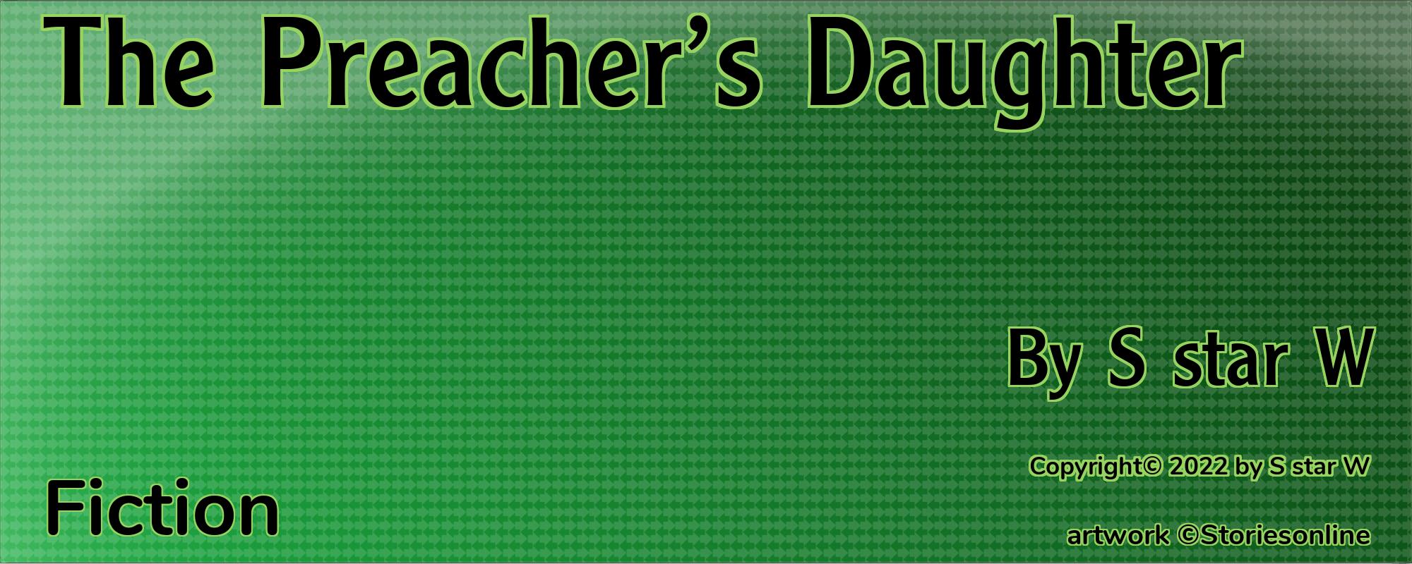 The Preacher’s Daughter - Cover