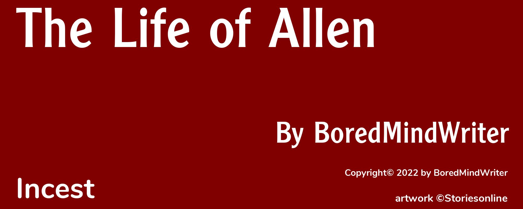 The Life of Allen - Cover