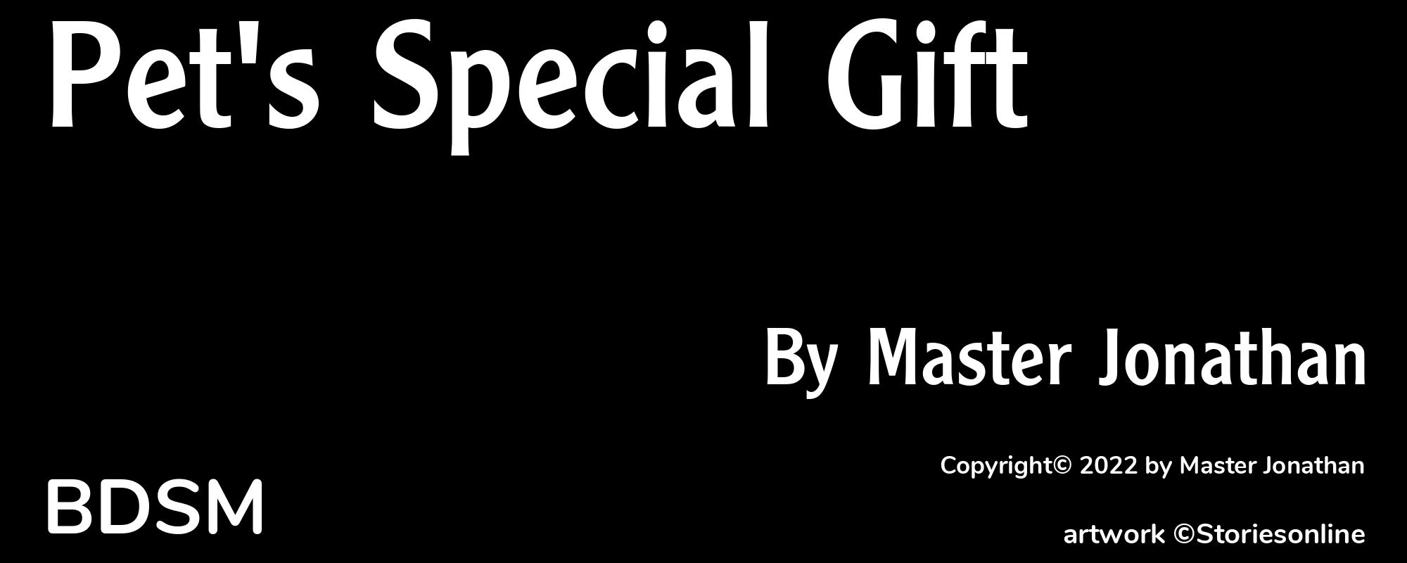 Pet's Special Gift - Cover