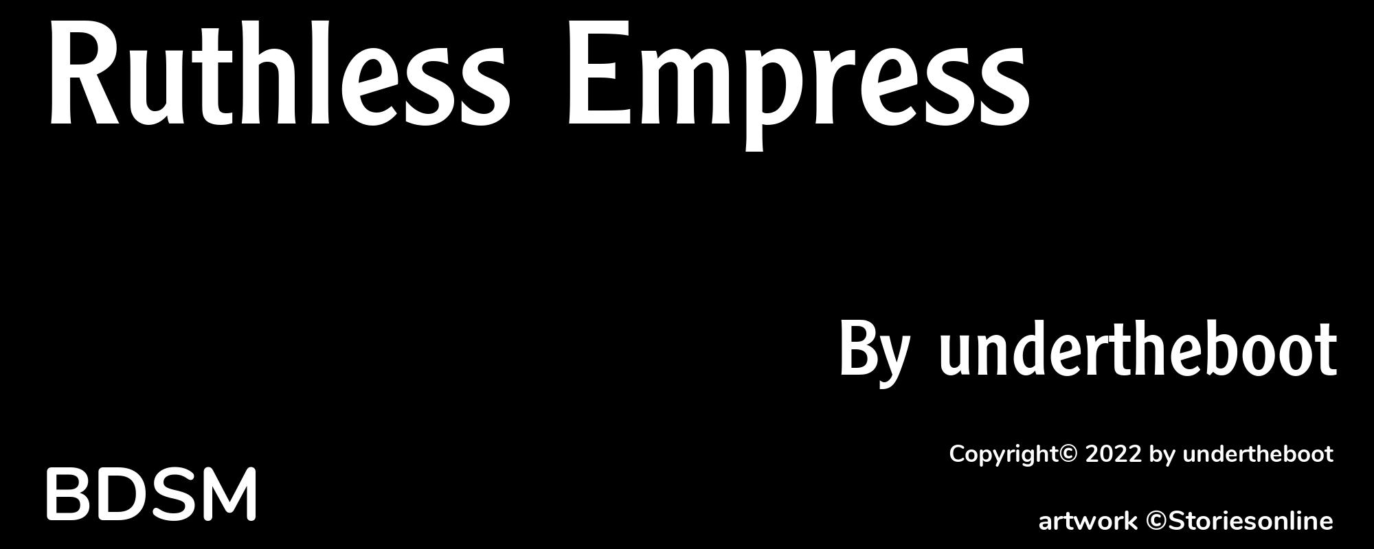 Ruthless Empress - Cover
