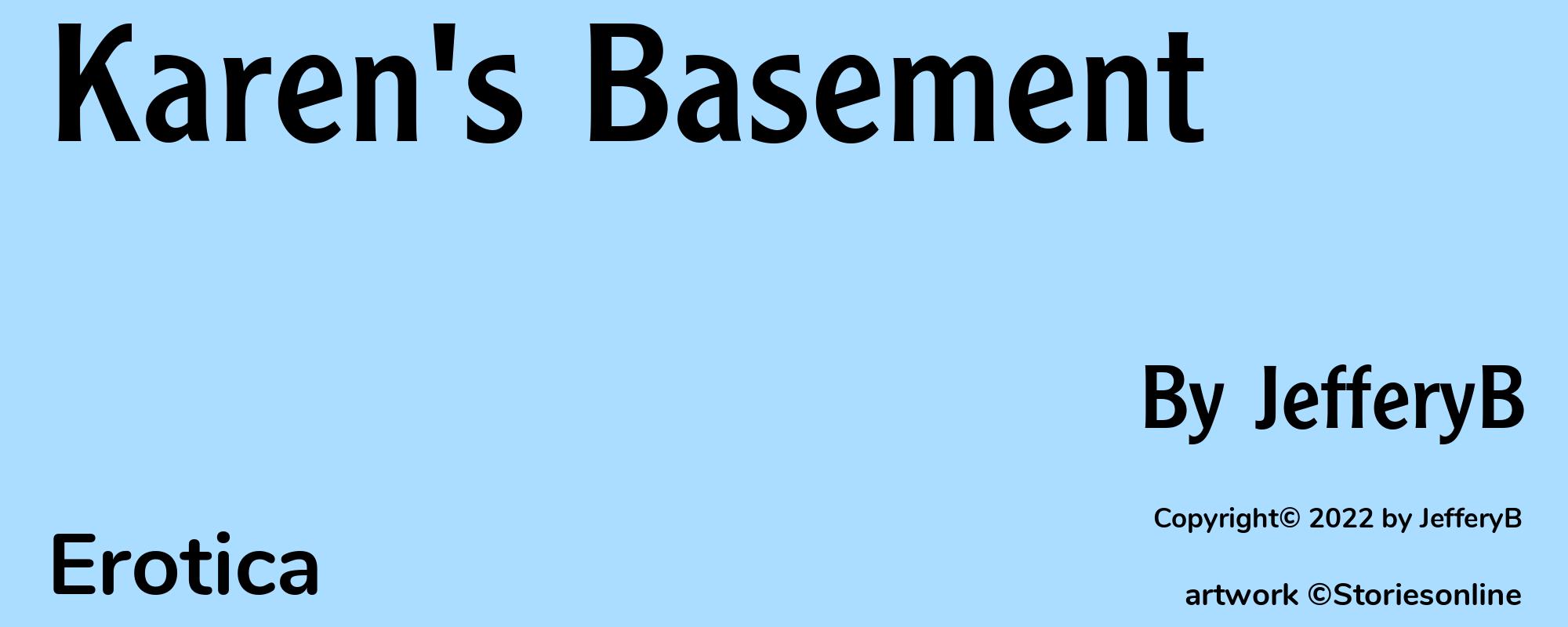 Karen's Basement - Cover