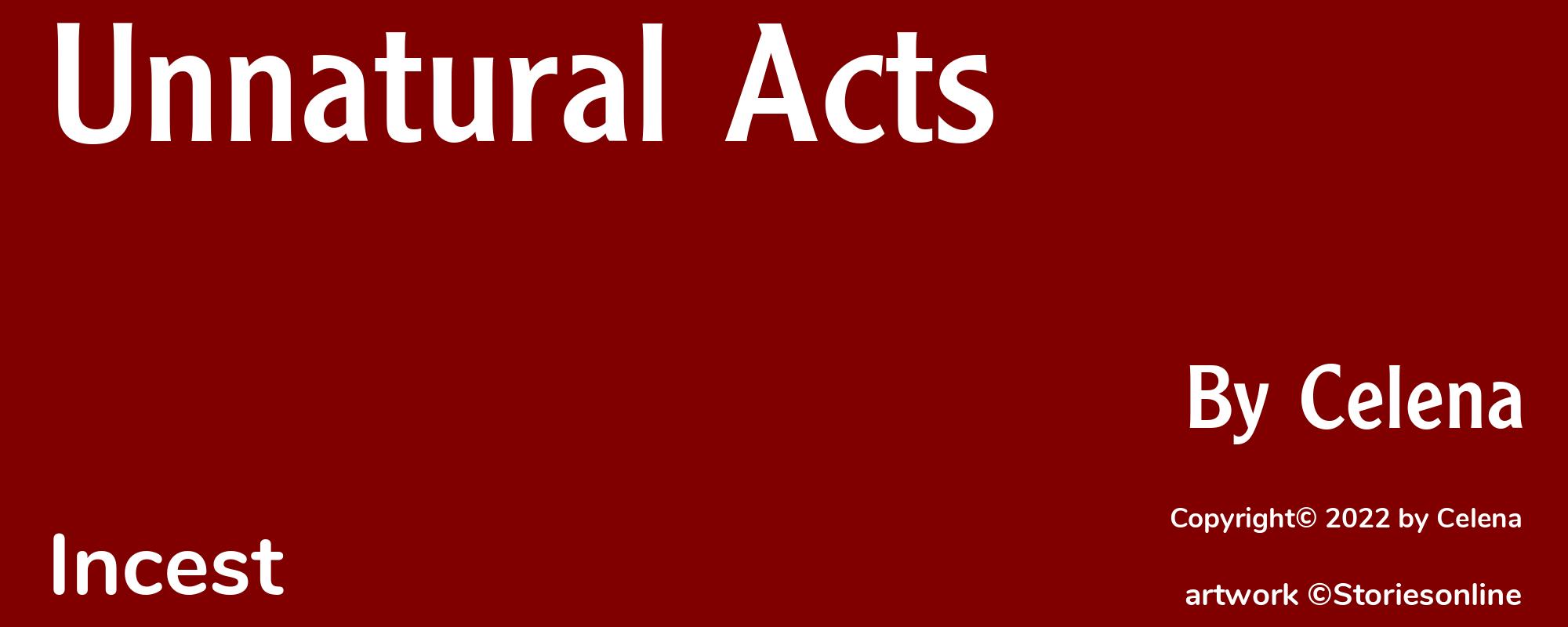 Unnatural Acts - Cover