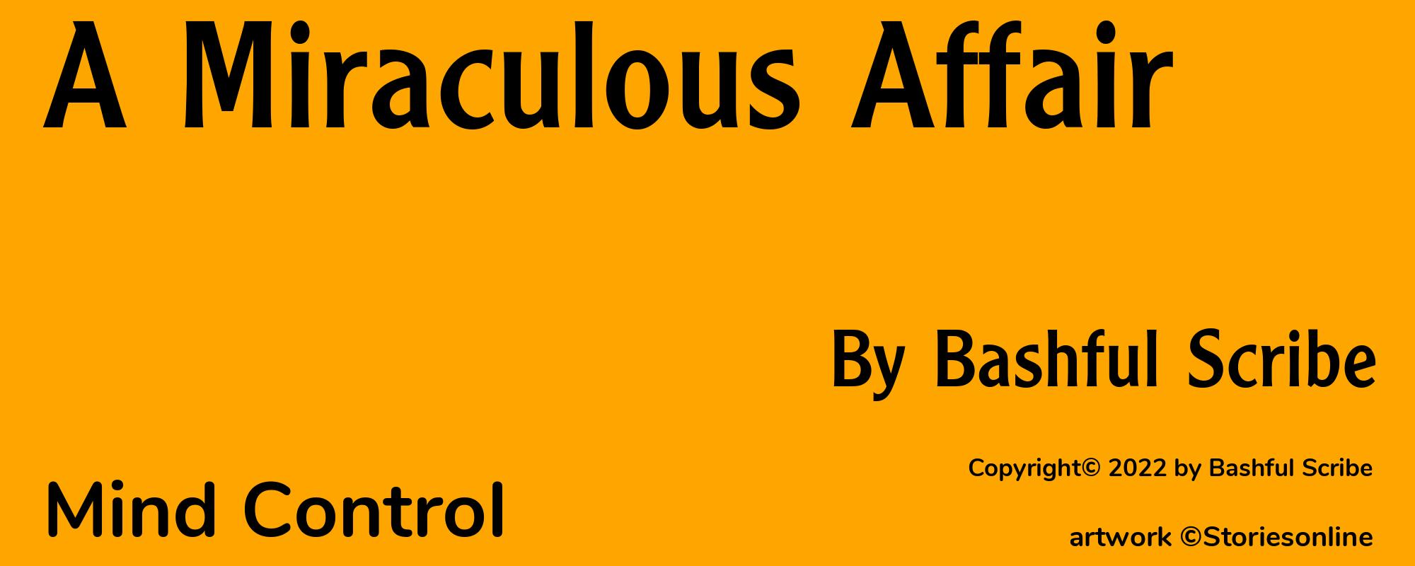 A Miraculous Affair - Cover