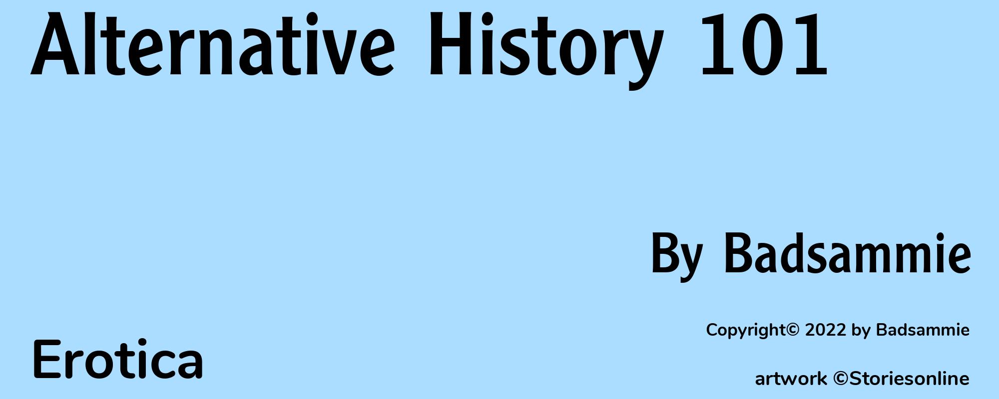 Alternative History 101 - Cover