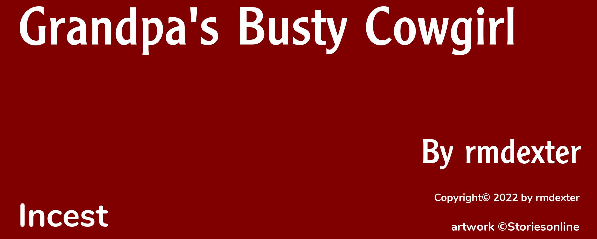 Grandpa's Busty Cowgirl - Cover