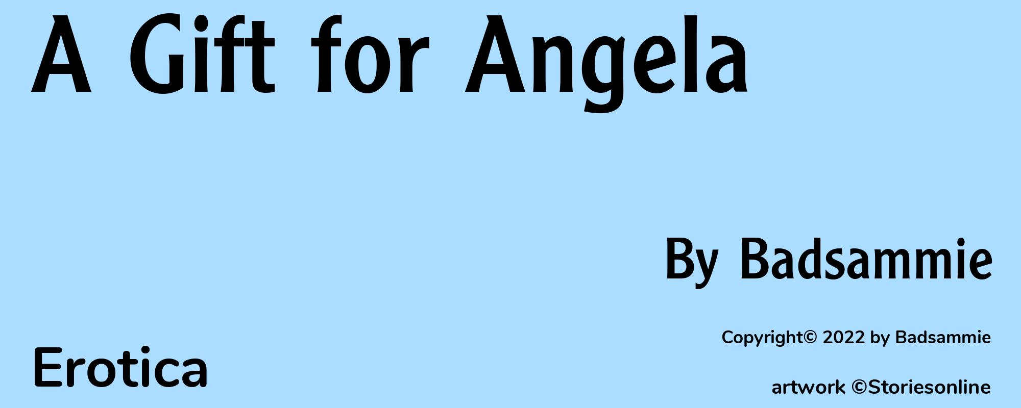 A Gift for Angela - Cover