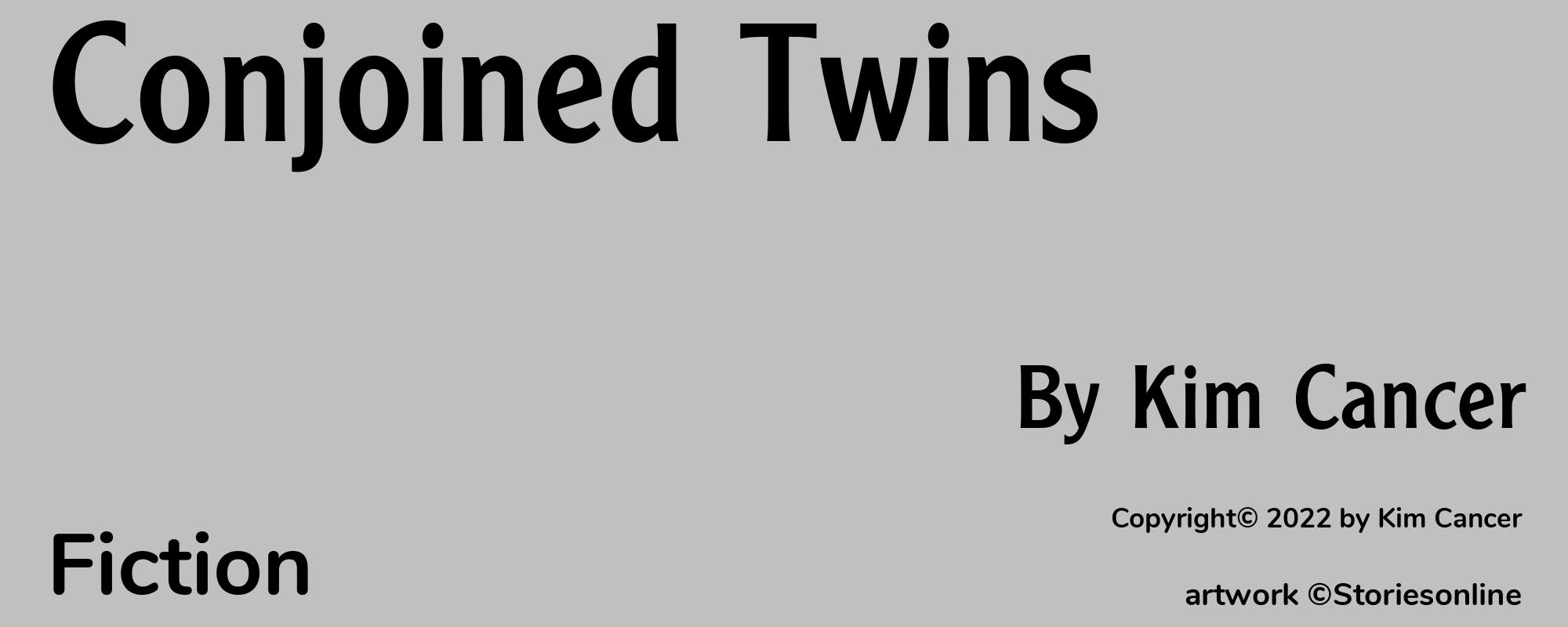 Conjoined Twins - Cover