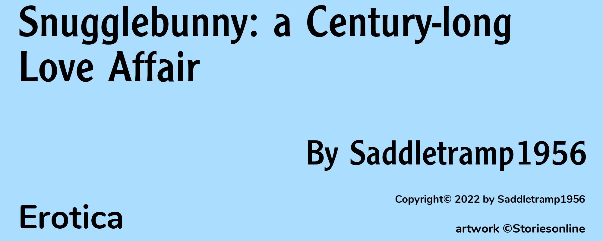 Snugglebunny: a Century-long Love Affair - Cover