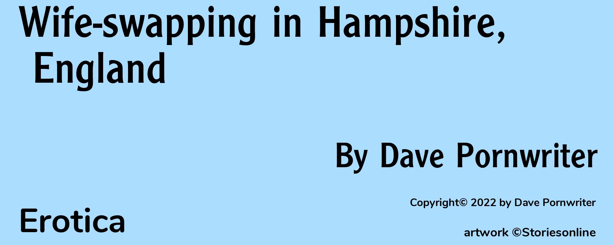 Wife-swapping in Hampshire, England - Cover