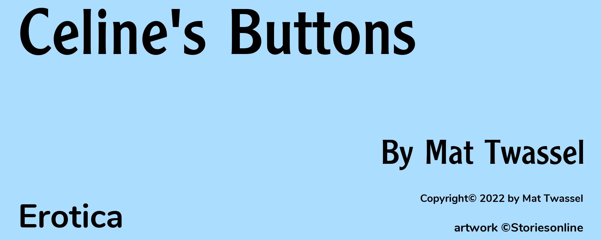 Celine's Buttons - Cover