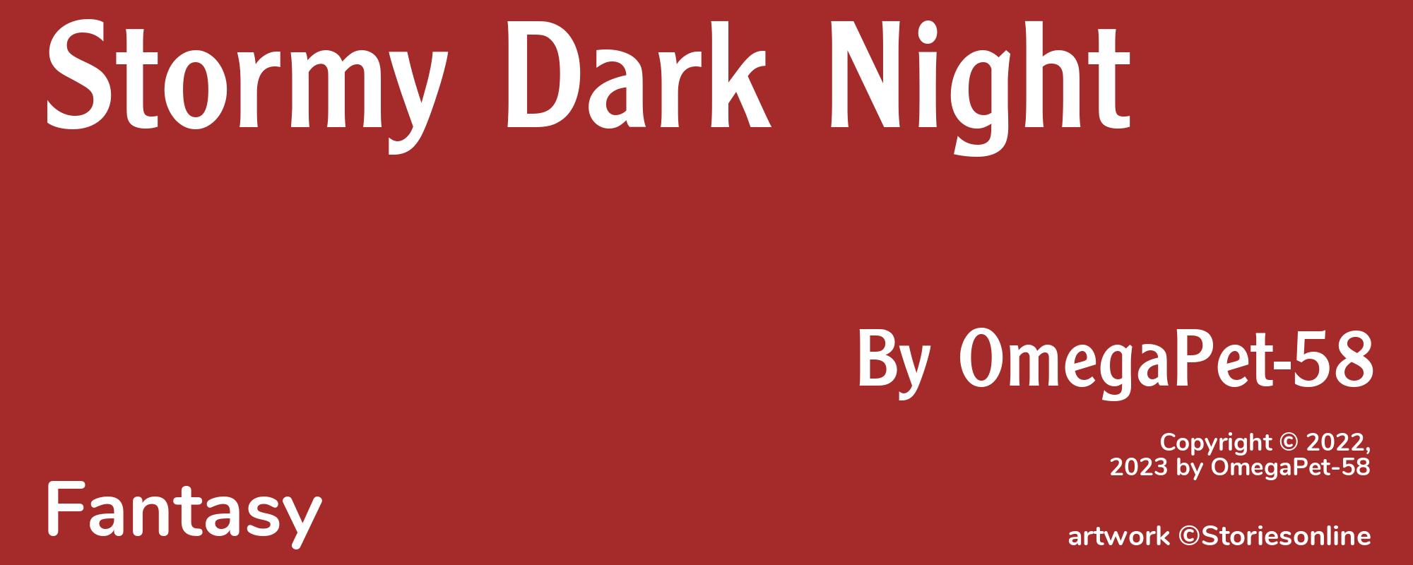 Stormy Dark Night - Cover