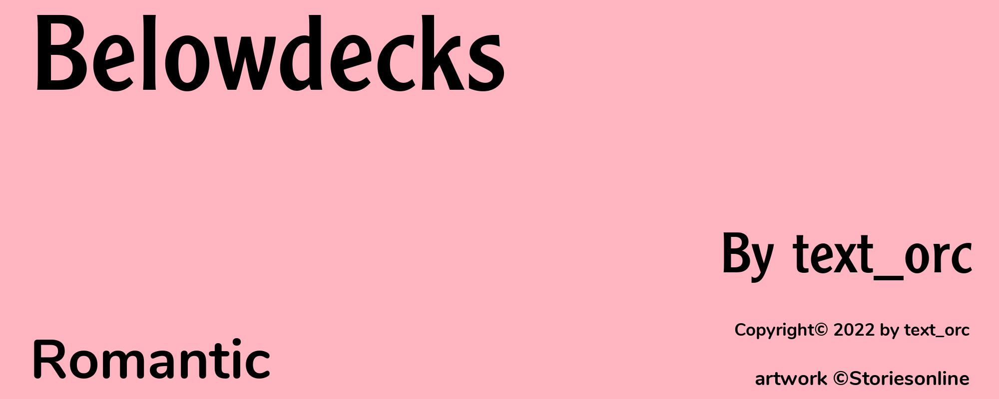 Belowdecks - Cover