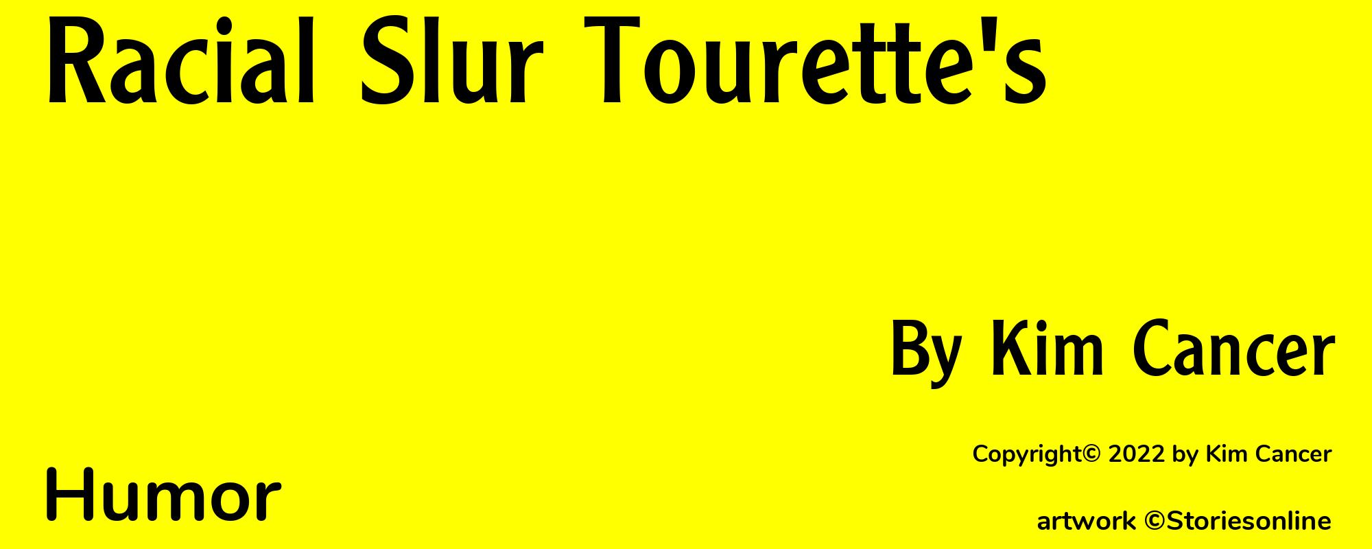 Racial Slur Tourette's - Cover