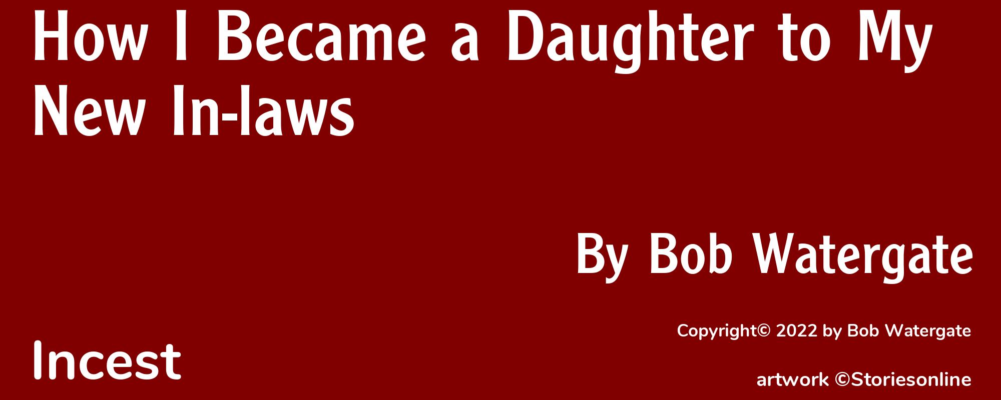 How I Became a Daughter to My New In-laws - Cover
