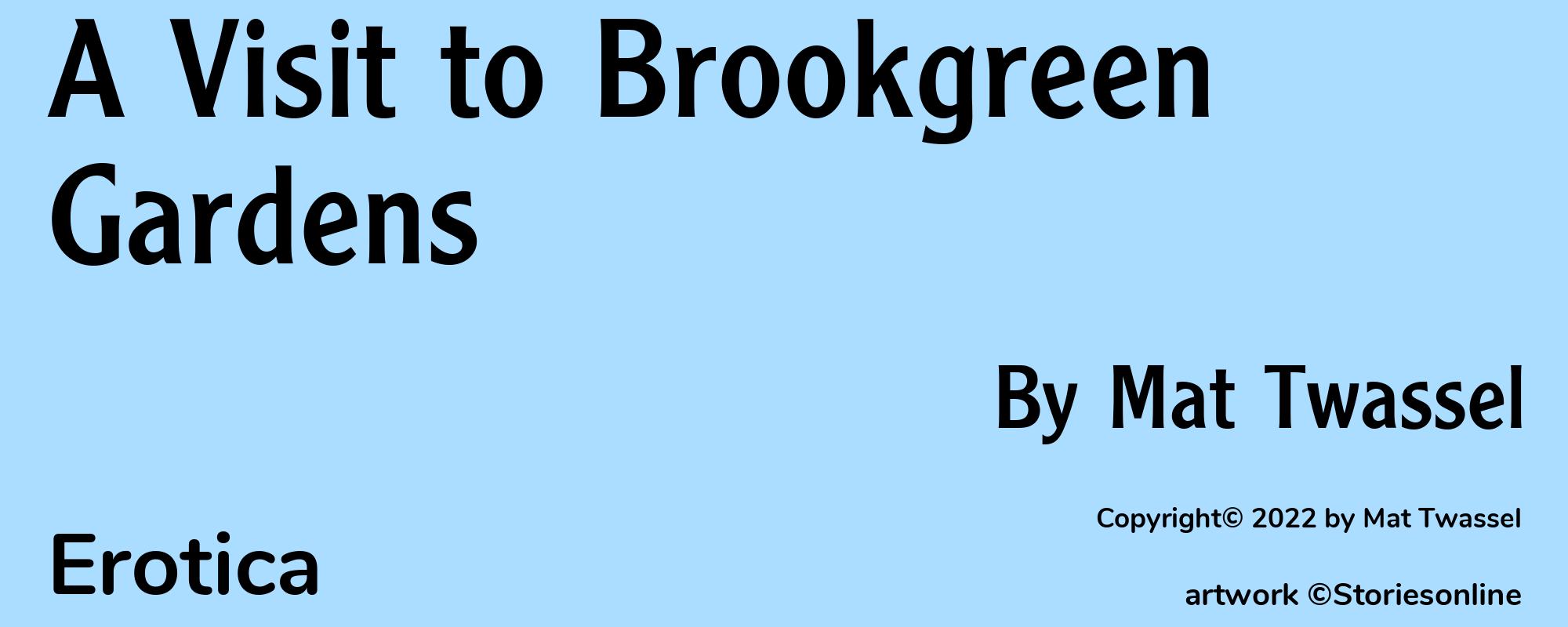 A Visit to Brookgreen Gardens - Cover