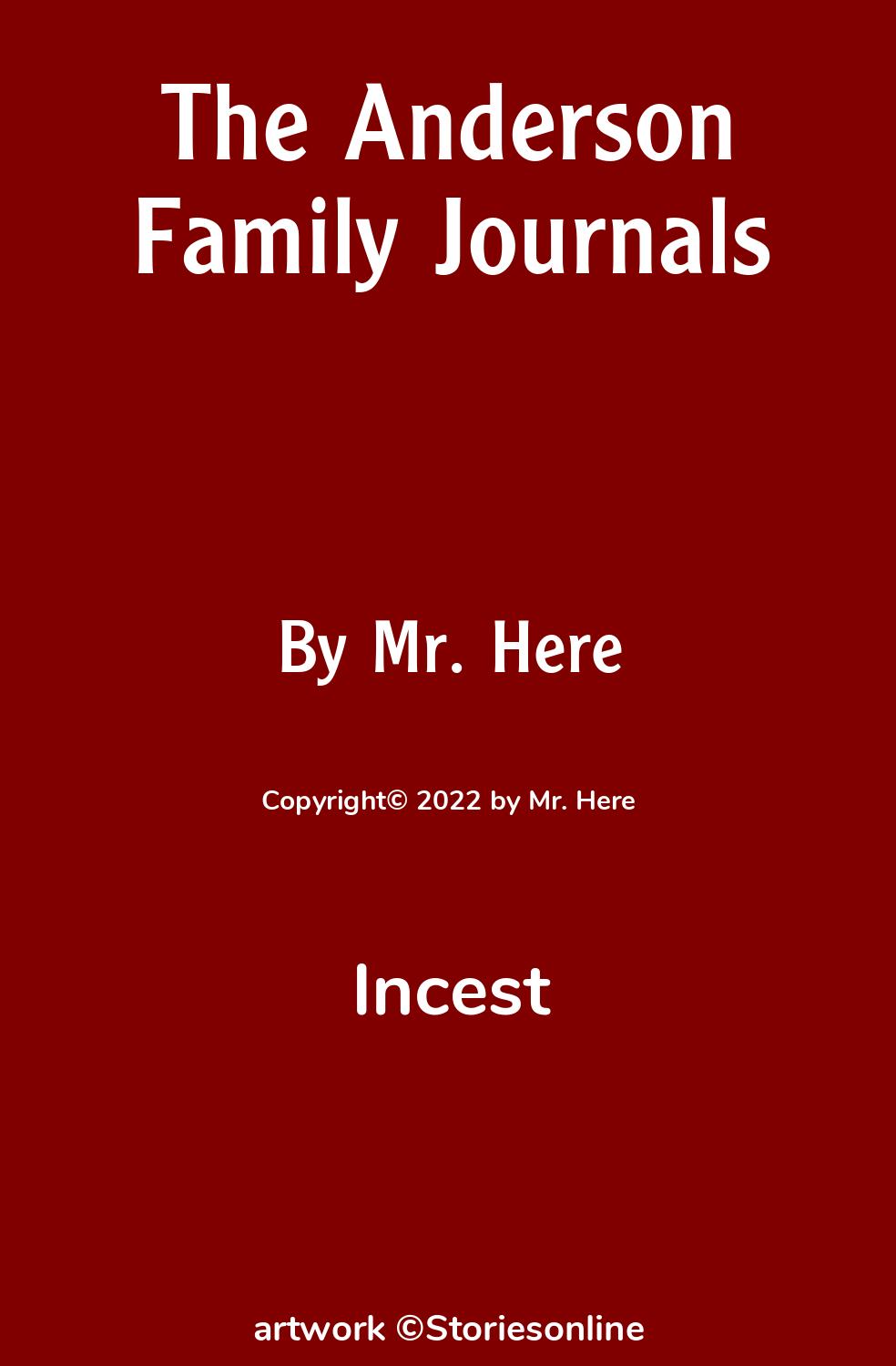 Incest Sex Story: The Anderson Family Journals: Timmy #17: Anal Mom by Mr.  Here