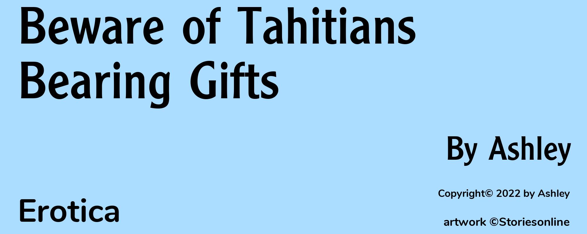 Beware of Tahitians Bearing Gifts - Cover