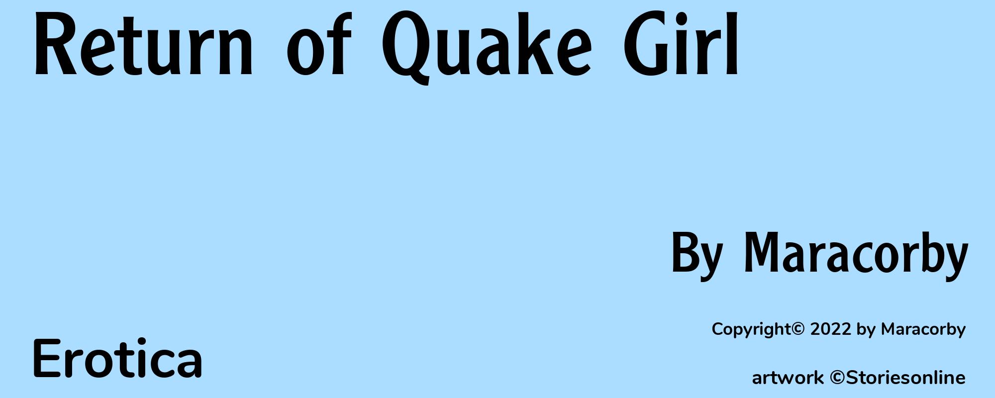 Return of Quake Girl - Cover