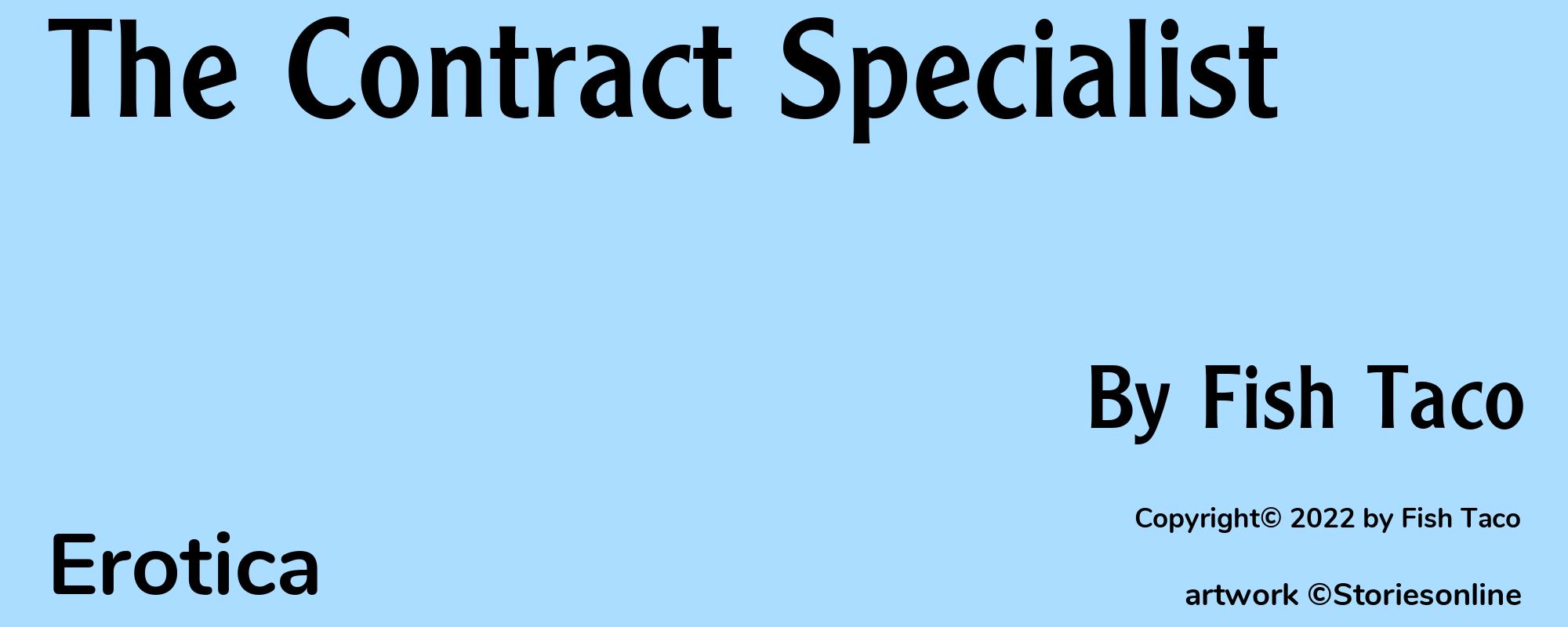 The Contract Specialist - Cover