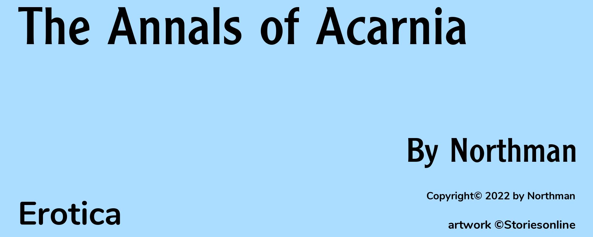 The Annals of Acarnia - Cover