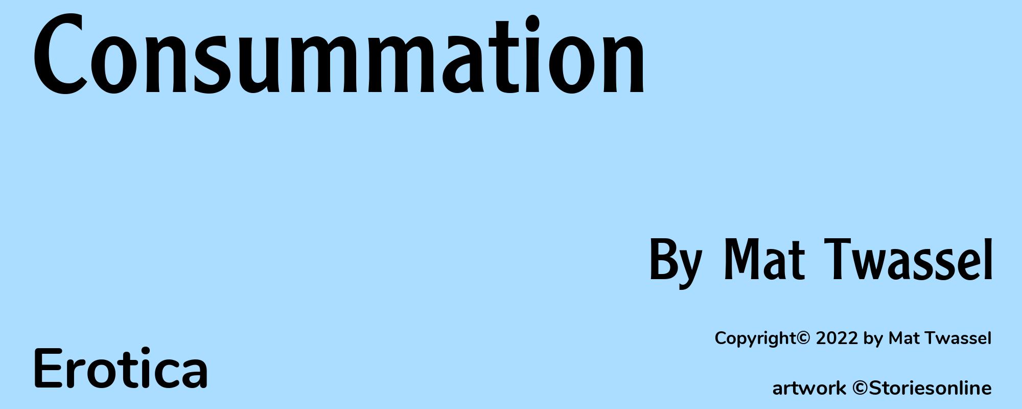 Consummation - Cover